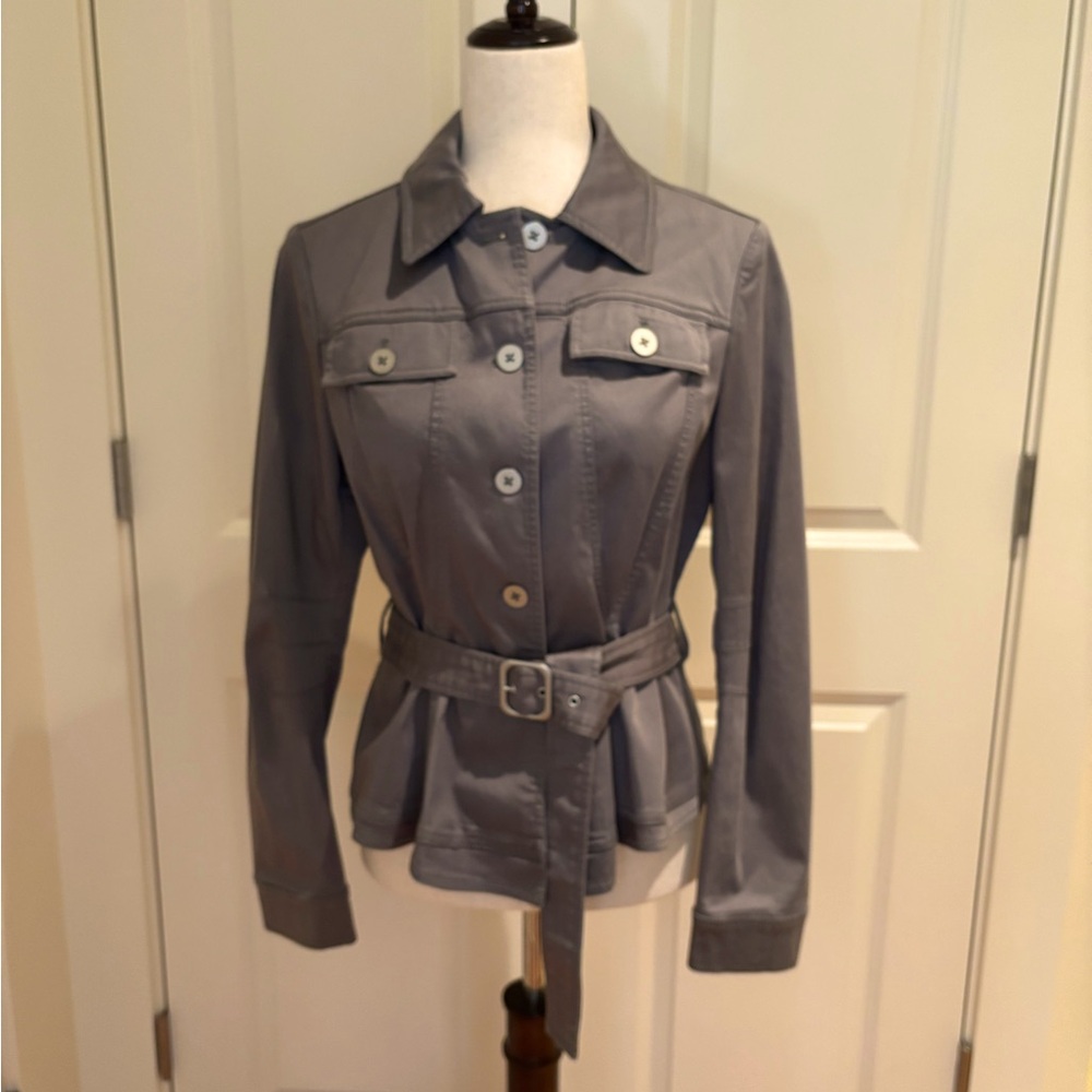 Olive Jacket and Pants Set